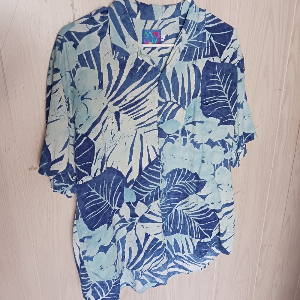 Vtg Jam's World Hawaiian Shirt